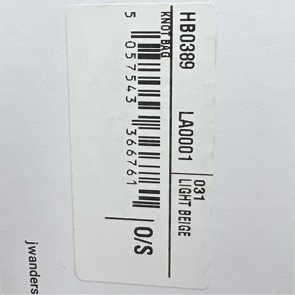 JW Anderson Beige Knot Bag NEW - Picture 12 of 12